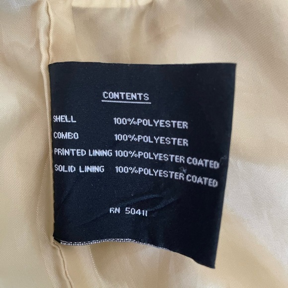 Fleet Street Women’s Jacket Lightweight Water Resistant Removable Hood - Picture 11 of 13